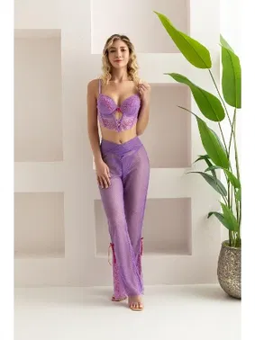 Gallipoli Bralet, Pantolon, String Takim Lila Gallipoli 32106 - Alternatif Görünüm
