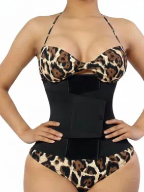 Anı Cırt Cırtlı Kadın Korse Siyah Anı Ak4222