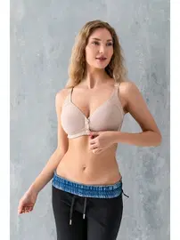 Gallipoli Çitçitli Toparlayici Minimizer Sütyen Cappucino Gallipoli 11991