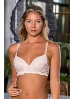 Dantel Detayli Sütyen Somon Gallipoli 1130 Somon