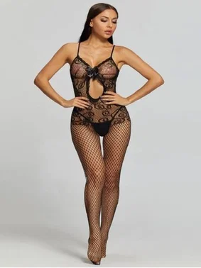 Real Passione Dekolteli Dantel Kadın VÜcut Çorabı Real Passione 30101 - Alternatif Görünüm