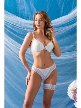 Gallipoli Destekli Sütyen, Külot Ve Bacak Bandi Takim Ekru Gallipoli 32201 - Alternatif Görünüm