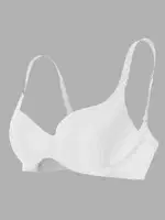 Dikişsiz Balensiz Lazer Kesim izbırakmaz Görünmez Push Up Sütyen Beyaz Merry See ZK1000-Beyaz Beyaz görsel 5