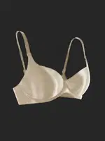 Dikişsiz Balensiz Lazer Kesim izbırakmaz Görünmez Push Up Sütyen Ekru Merry See ZK1000-Ekru Ekru görsel 6