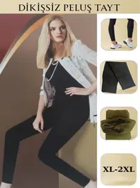 Anı Dikişsiz Ayaksız Peluş Tayt Anı