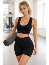 Doremi Seamless Dikişsiz U Yaka Spor Büstiyer DoReMi 020-T15407