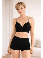 DoReMi Seamless Kaplı Bralet - 002-P15386 Siyah detay görünüm