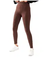 Dynamic Fitilli Kadın Tayt CDYN2103 Kahverengi