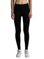 Dynamic Fitilli Kadın Tayt Siyah CDYN2103 Siyah