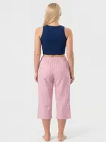 Ekoseli Dokuma Tek Alt Kapri Türen 3617/Pembe Pembe farklı açı