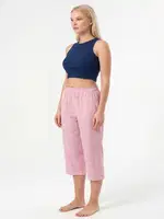 Ekoseli Dokuma Tek Alt Kapri Türen 3617/Pembe Pembe detay görünüm