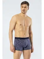 Erkek 2li Inkjet Melanj Boxer Cacharel 1324/Lacivert-İndigo 2'li paket (lacivert & mavi) detay görünüm