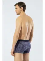 Erkek 2li Inkjet Melanj Boxer Cacharel 1324/Lacivert-İndigo 2'li paket (lacivert & mavi) farklı açı