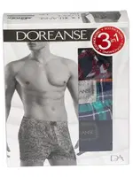 Erkek 3 Lü Boxer Doreanse 1512 Doreanse 1512 Multi Color farklı açı