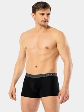 Cacharel Erkek 3lü Boxer Cacharel 1320/Siyah-Antrasit-Gri - Alternatif Görünüm