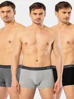 Erkek 3lü Boxer Cacharel 1320/Siyah-Antrasit-Gri Karışık Renk