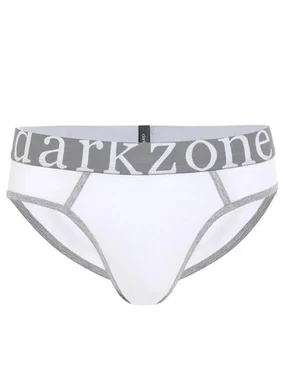 Darkzone Erkek Beyaz Biyeli Slip Külot Darkzone DZ-1106-02-S