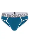 Erkek Petrol Mavisi Biyeli Slip Külot Darkzone DZ-1106-20-S