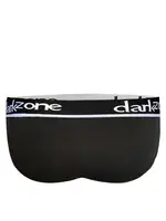 Erkek Siyah Önü Açık Slip Külot Darkzone Görsel detay görünüm