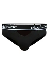 Darkzone Erkek Siyah Önü Açık Slip Külot Darkzone