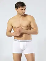 Erkek Uzun Paçali 3lü Boxer Cacharel 1338/Beyaz-Siyah-Gri Görsel görsel 4