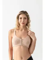 Fermuarli Pamuklu Sporcu Sütyen Ten Gallipoli 1061 Ten farklı açı