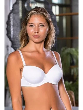 Gallipoli Günlük Kullanima Uygun Aparatli Sütyen Beyaz Gallipoli 1480