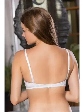 Gallipoli Günlük Kullanima Uygun Pamuklu Üçgen Sütyen Beyaz Gallipoli 1960 - Alternatif Görünüm