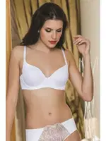 Günlük Kullnima Uygun Sütyen Beyaz Gallipoli 1450 Beyaz detay görünüm