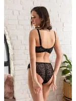 Kadife Sütyen Ve Slip Külot Takim Lacivert Gallipoli 32141 Lacivert farklı açı