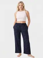 Kadın Dokuma Tek Alt Pantolon Türen 3616/Lacivert Lacivert