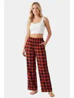 Dokuma Tek Alt Pantolon Türen 3616 - Turuncu 1