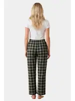 Kadın Dokuma Tek Alt Pantolon Türen 3616/-Yeşil Yeşil farklı açı