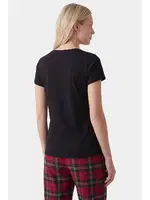 Kadın Ekoseli Pijama Takımı Türen T3618/Kırmızı Kırmızı görsel 4