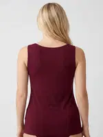 Kadın Kalın Bordo Askılı Likralı Atlet Türen 953/Bordo Bordo farklı açı