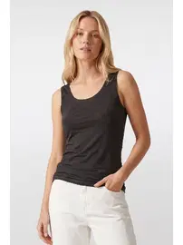 Türen Modal Yün Karışımlı Kadın Atlet Türen 935/Siyah