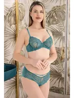 Kadın Sütyen ve Slip Takım Anıl 4849 Yeşil