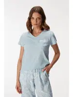 Kadın T-Shirt ve Pantolon Takım Anıl 11351 Açık Mavi farklı açı