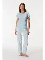 Kadın T-Shirt ve Pantolon Takım Anıl 11351 Açık Mavi görsel 4