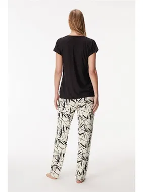 Anıl Kadın T-Shirt ve Pantolon Takım Anıl 11361 - Alternatif Görünüm