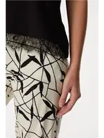 Kadın T-Shirt ve Pantolon Takım Anıl 11361 Siyah farklı açı