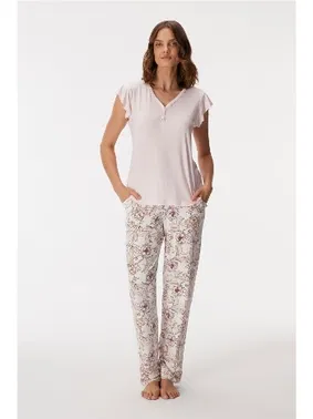 Anıl Kadın T-Shirt ve Pantolon Takım Anıl 11370