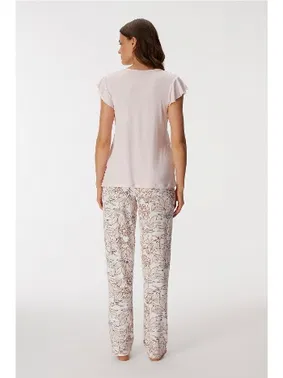 Anıl Kadın T-Shirt ve Pantolon Takım Anıl 11370 - Alternatif Görünüm