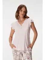 Kadın T-Shirt ve Pantolon Takım Anıl 11370 Pembe farklı açı