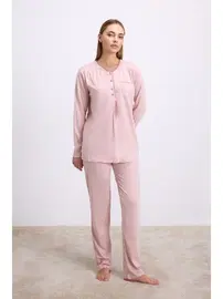 Anıl Kadın Uzun Kollu T-Shirt ve Pantolon Takım Anıl 11618