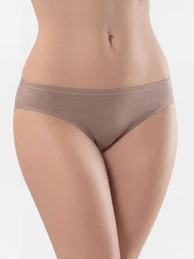 Türen Kadın Vizon 2li Pamuklu Bikini Külot Türen 230/Vizon - Alternatif Görünüm