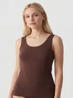 Kahverengi Kalın Askılı Likralı Atlet Türen 953/Kahverengi Kahverengi