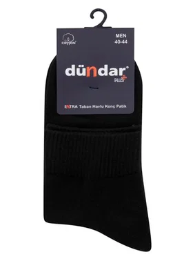 Dündar Çorap Kışlık 12'li Erkek Pamuklu Taban Havlu Konç 40-44 Dündar 7040