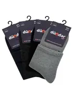 Kışlık 12'li Erkek Pamuklu Taban Havlu Konç 40-44 Dündar 7040 Asorti farklı açı