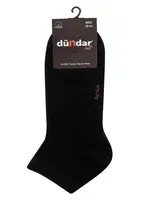 Kışlık 12'li Erkek Pamuklu Taban Havlu Soket (Patik) 40-44 Dündar 7651 Siyah farklı açı